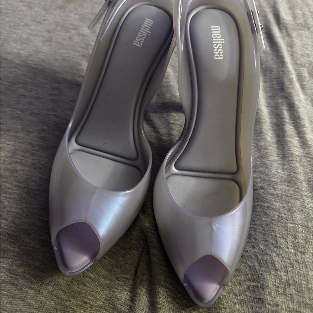 Melissa Women's Lady Dragon- Peep Toe Shoes